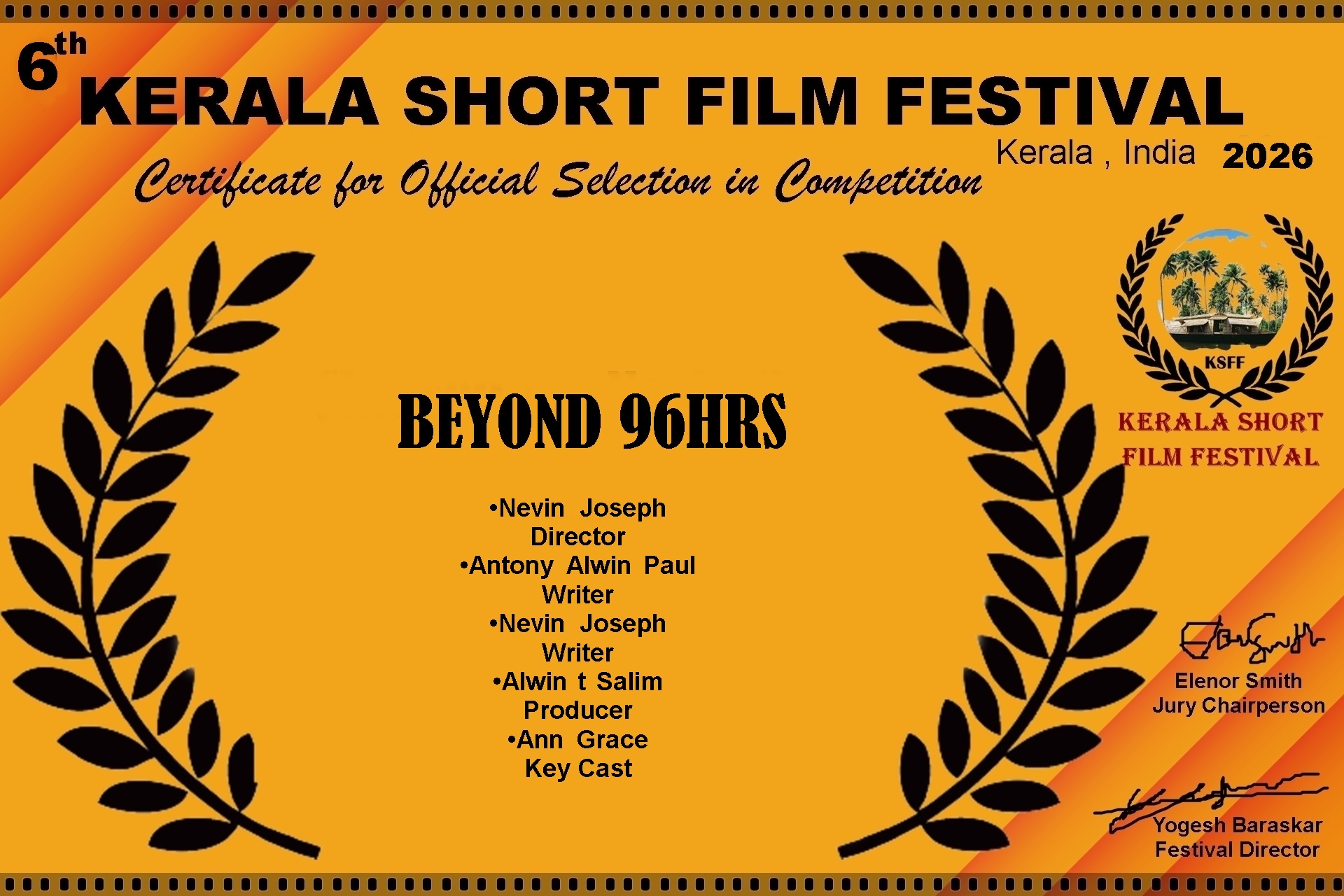 BEYOND 96 HOURS Official Selection