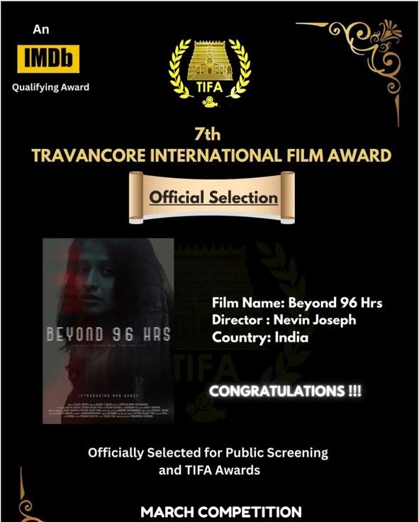 BEYOND 96 HOURS Official Selection